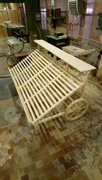 Арт. F006.Развал для овощей и фруктов с наклоненной полкой EM-02.106.000 СБ