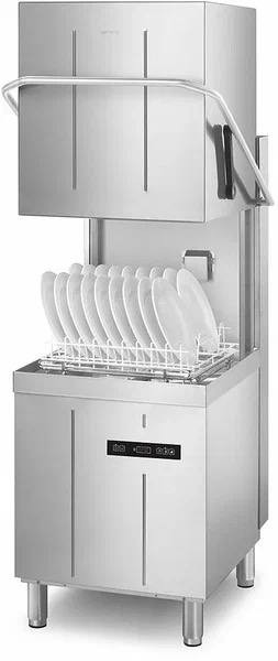 SMEG SPH503L Посудомоечная машина электронное управление серия ECOLINE купольного типа для кассет 500 х 500 мм со встроенными дозаторами моющего и ополаскивающего средств и помпой слива