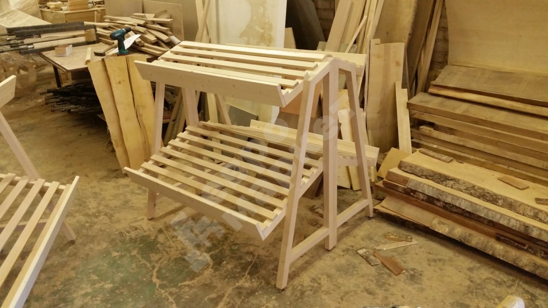 Арт. F004.Овощной развал деревянный двусторонний EM-02.104.000 СБ