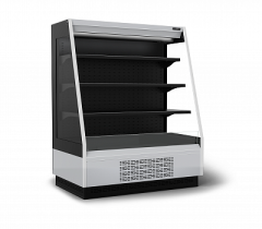 Пристенная витрина F16-08 VM 1,3-2 (0430)