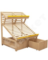 Овощной развал с дополнительной полкой и выдвижной корзиной EM-02.103.000 СБ