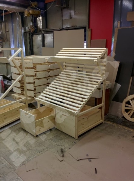 Овощной развал с дополнительной полкой и выдвижной корзиной EM-02.103.000 СБ