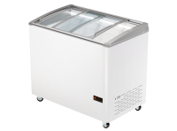 Морозильный ларь SD-336 Haier с изогнутым стеклом  (4 корзины, ширина 1075 мм)