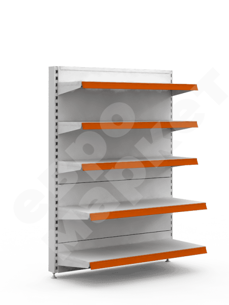 Стеллаж торцевой без базовой полки