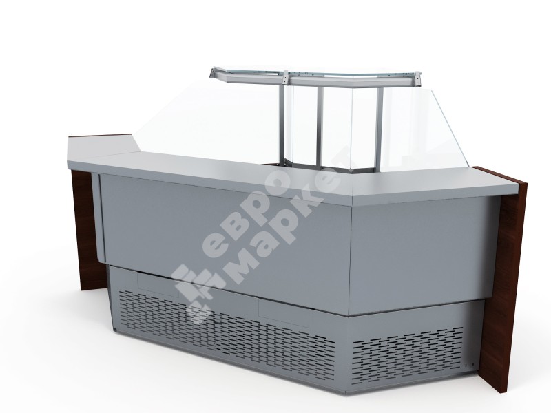 Витрина для выпечки SM 270 угловая