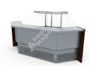 Витрина для выпечки SM 270 угловая