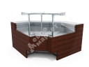 Витрина для выпечки SM 270 угловая