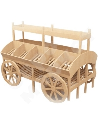 Овощные стеллажи и развалы