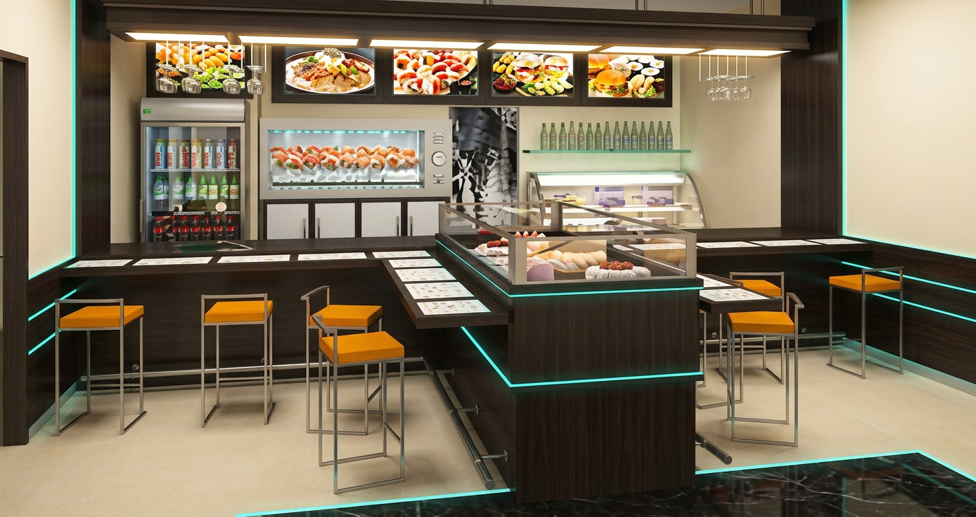 Оборудование фуд зоны