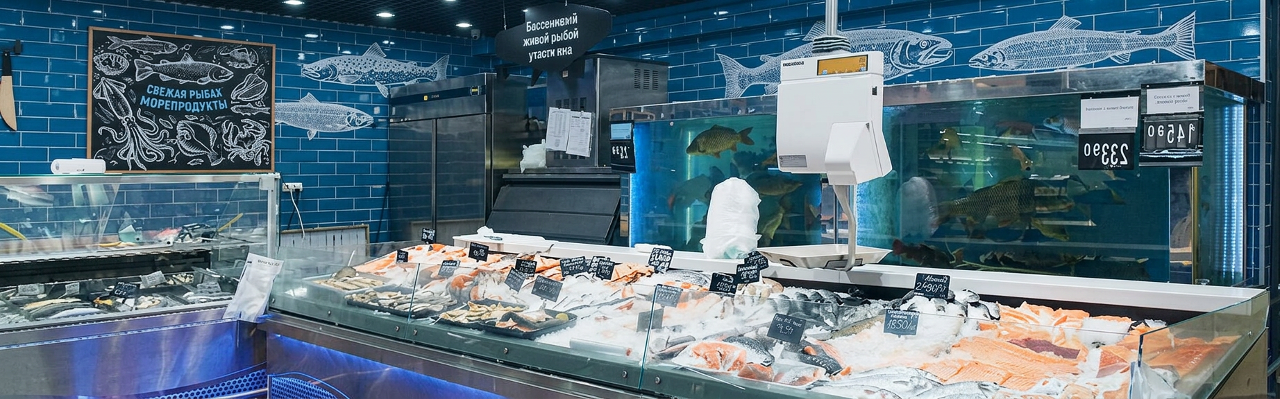 Оборудование рыбного магазина