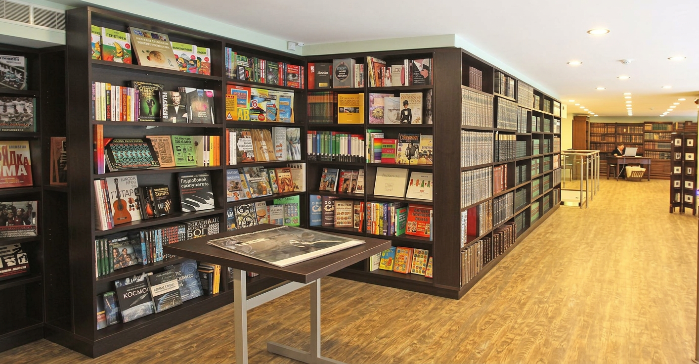 Оборудование книжного магазина
