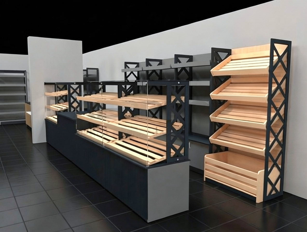 Комплексное оснащение торговых объектов под ключ