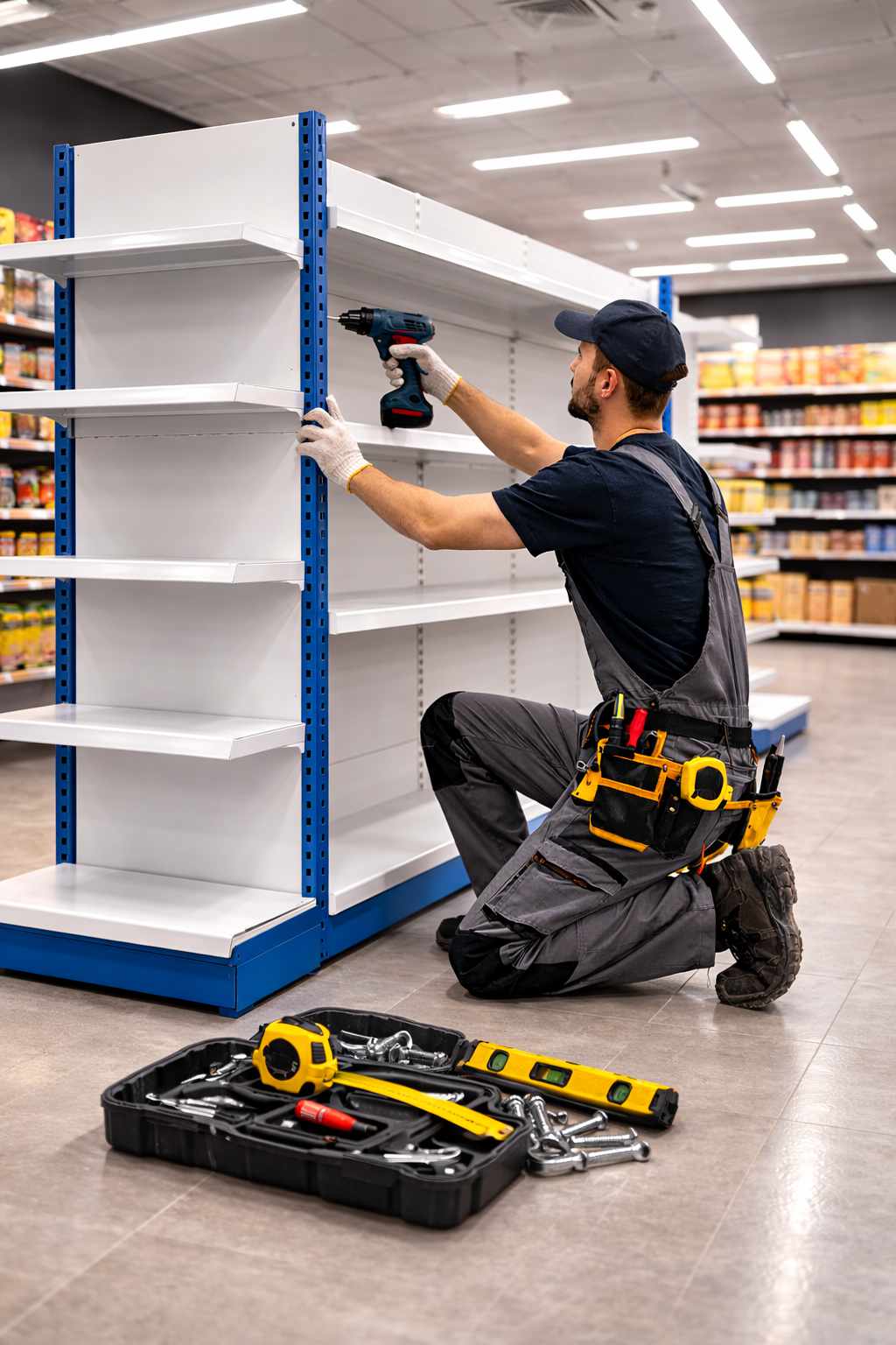 Монтаж стеллажного оборудования